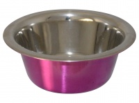 Ellie-Bo Small Food or Water Bowl in Pink